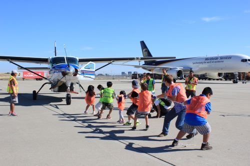 Image from 2014 Plane Pull Event