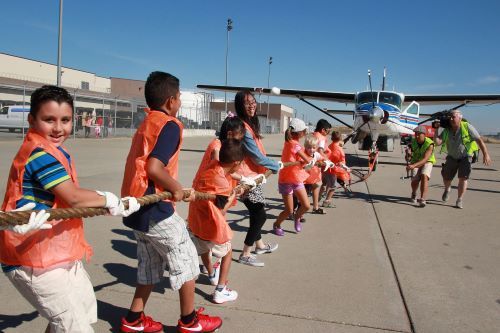 Image from 2014 Plane Pull Event