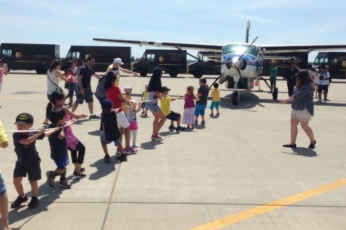 Image from 2015 Plane Pull Event