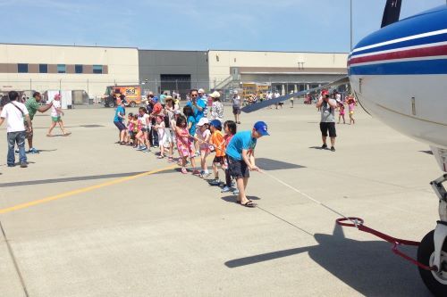 Image from 2015 Plane Pull Event