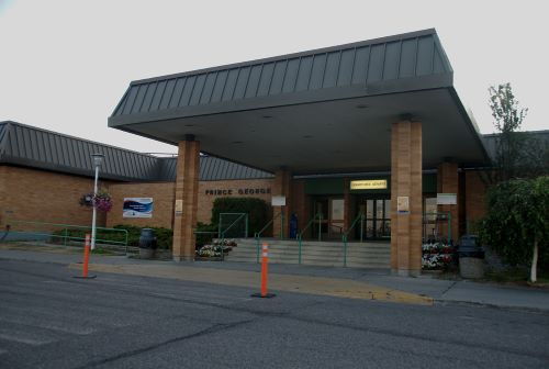 Image of Prince George airport terminal building
