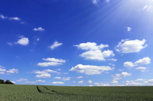 Image of prairie sky